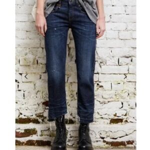 R13 Women’s - Boy Straight Jeans Howell Indigo